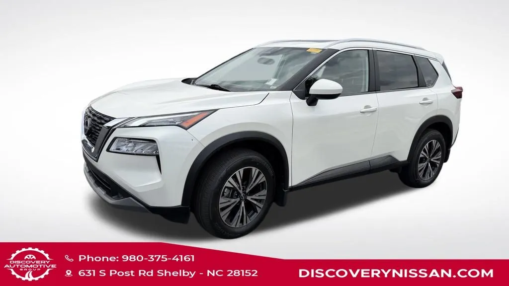White 2023 Nissan Rogue SV for sale in Shelby, NC