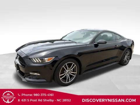 Black 2017 Ford Mustang EcoBoost for sale in Shelby, NC