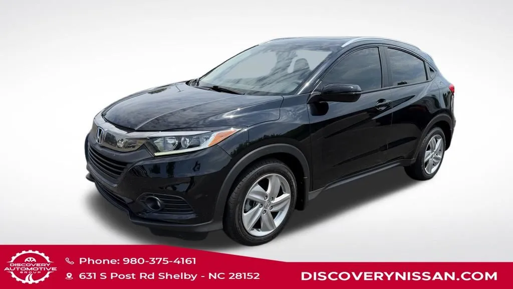 Black 2019 Honda HR-V EX-L for sale in Shelby, NC