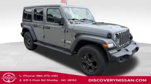 More photos of 2018 Jeep Wrangler Unlimited Sport S at Discovery Nissan, NC