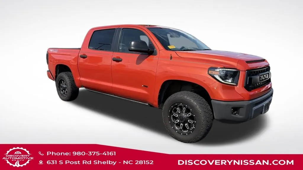 Red 2017 Toyota Tundra SR5 for sale in Shelby, NC