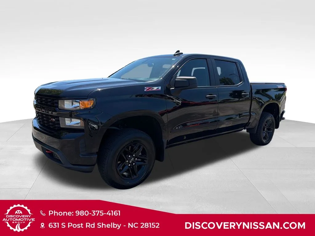 Black 2019 Chevrolet Silverado 1500 Custom Trail Boss for sale in Shelby, NC
