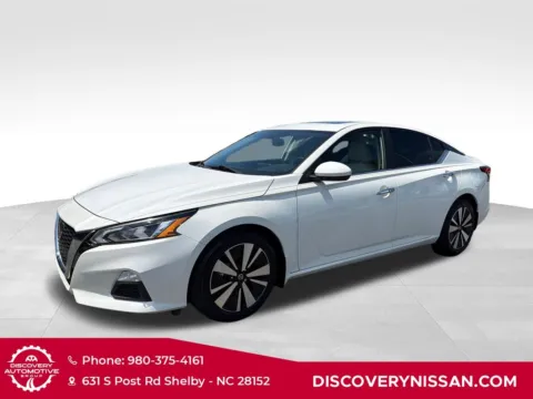 White 2021 Nissan Altima 2.5 SV for sale in Shelby, NC