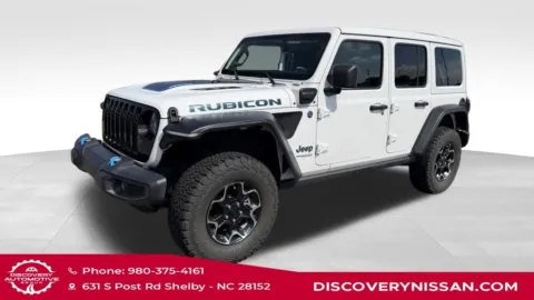 Photos of 2022 Jeep Wrangler Unlimited Rubicon 4xe for sale in Shelby, NC at Discovery Nissan