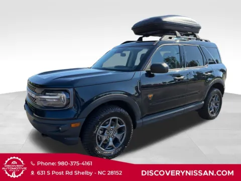 Blue 2022 Ford Bronco Sport Badlands for sale in Shelby, NC