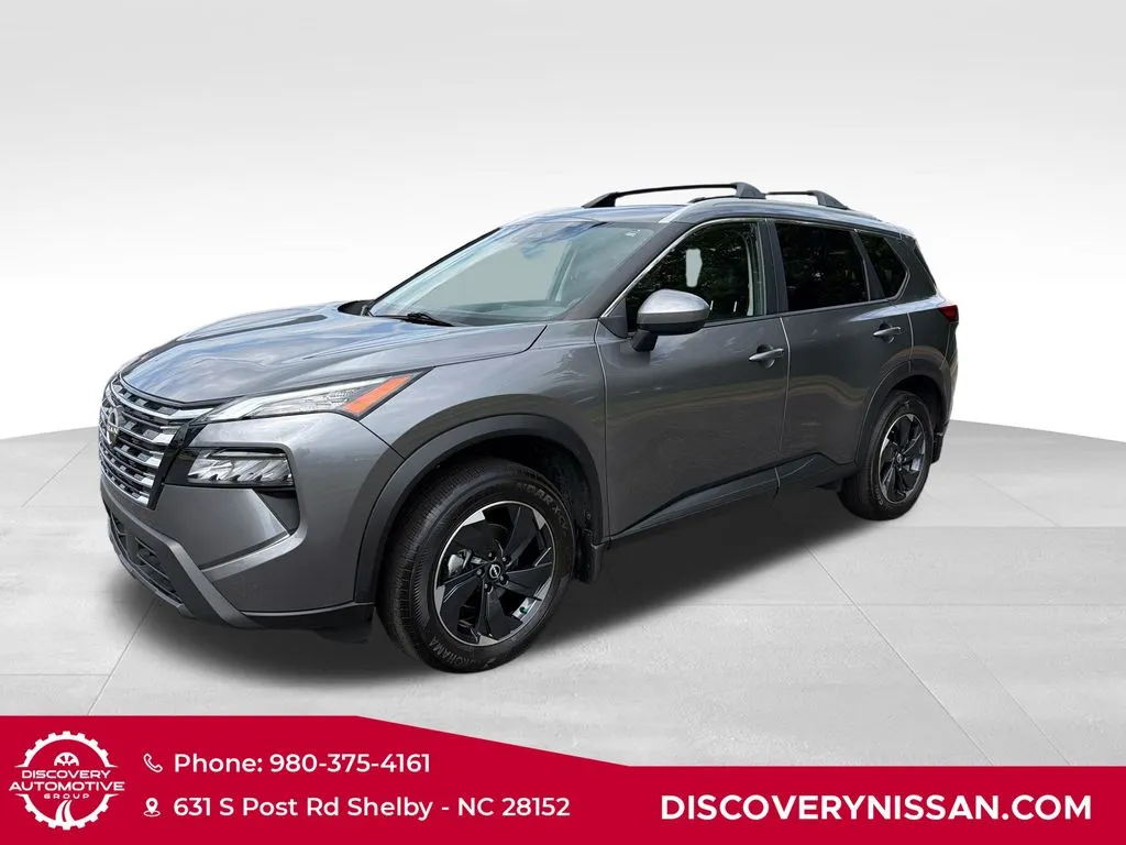 Gray 2024 Nissan Rogue SV for sale in Shelby, NC