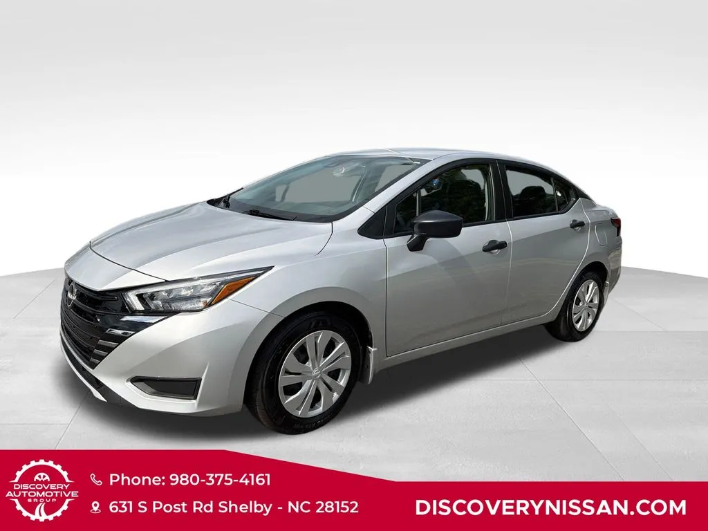 Silver 2025 Nissan Versa 1.6 S for sale in Shelby, NC