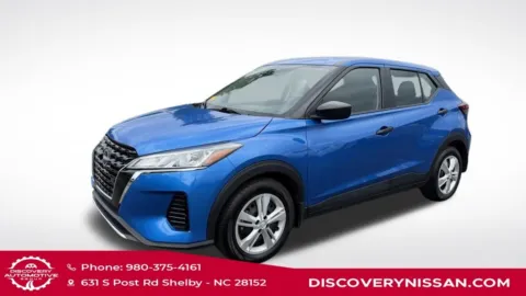 Blue 2024 Nissan Kicks S for sale in Shelby, NC
