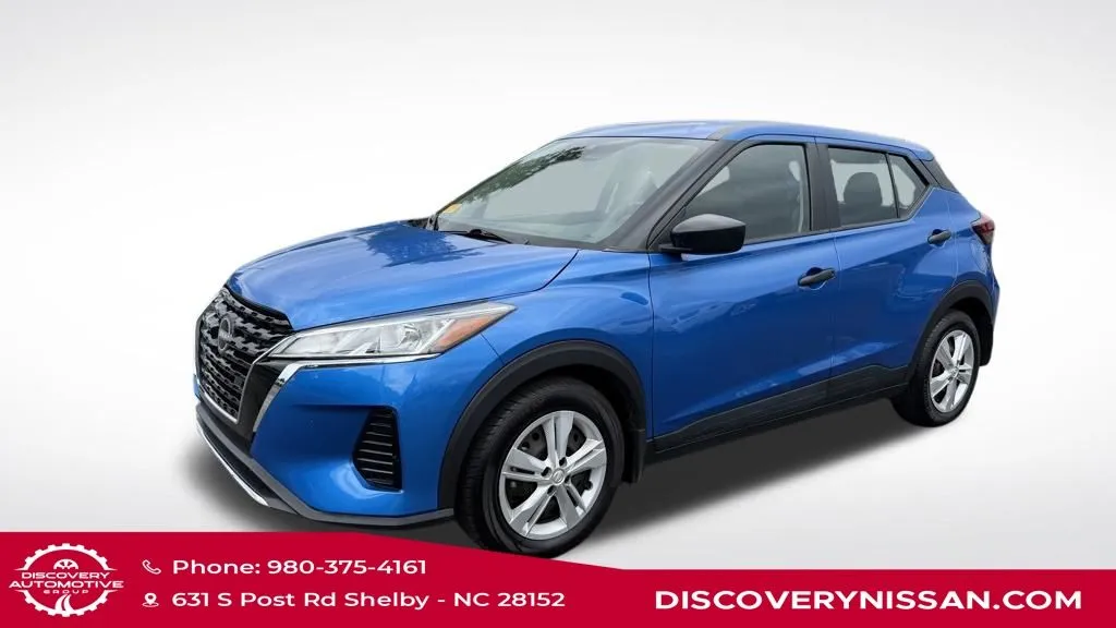 Blue 2024 Nissan Kicks S for sale in Shelby, NC