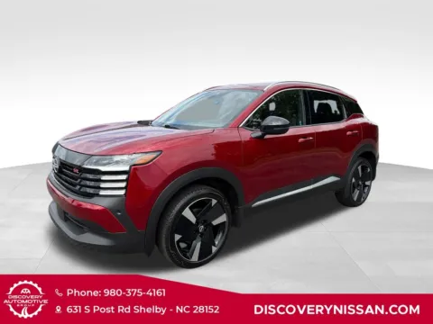 Red 2026 Nissan Kicks SR for sale in Shelby, NC