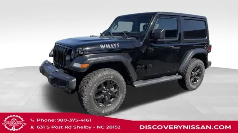 Photos of 2021 Jeep Wrangler Willys for sale in Shelby, NC at Discovery Nissan