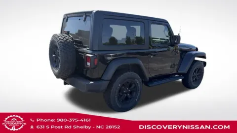 Another view of 2021 Jeep Wrangler Willys for sale in Shelby, NC at Discovery Nissan