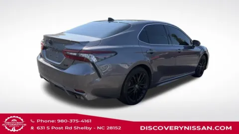 Another view of 2021 Toyota Camry XSE for sale in Shelby, NC at Discovery Nissan