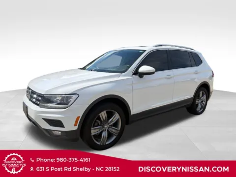 White 2021 Volkswagen Tiguan 2.0T SEL for sale in Shelby, NC
