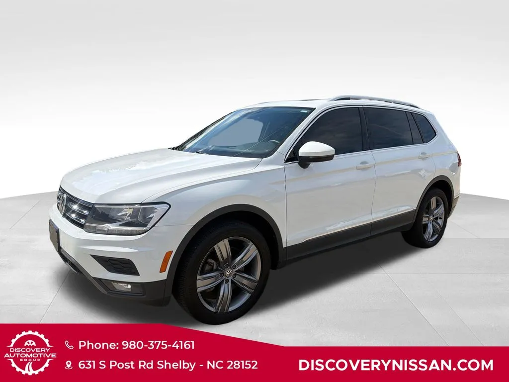 White 2021 Volkswagen Tiguan 2.0T SEL for sale in Shelby, NC