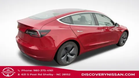 Another view of 2018 Tesla Model 3 Long Range for sale in Shelby, NC at Discovery Nissan