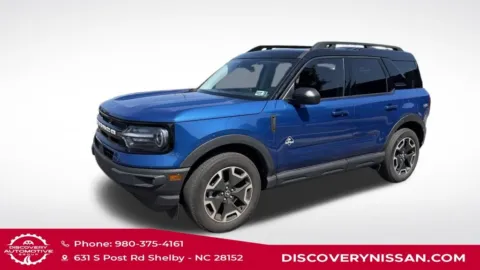 Blue 2023 Ford Bronco Sport Outer Banks for sale in Shelby, NC