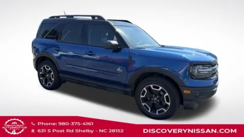 Photos of 2023 Ford Bronco Sport Outer Banks for sale in Shelby, NC at Discovery Nissan