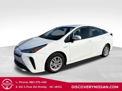 White 2019 Toyota Prius LE for sale in Shelby, NC