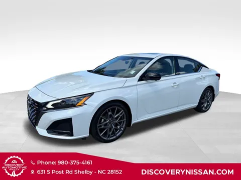 White 2024 Nissan Altima 2.0 SR for sale in Shelby, NC