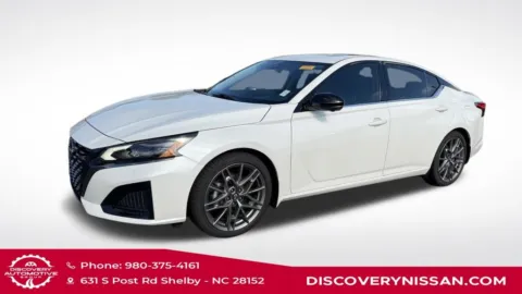 White 2024 Nissan Altima 2.0 SR for sale in Shelby, NC