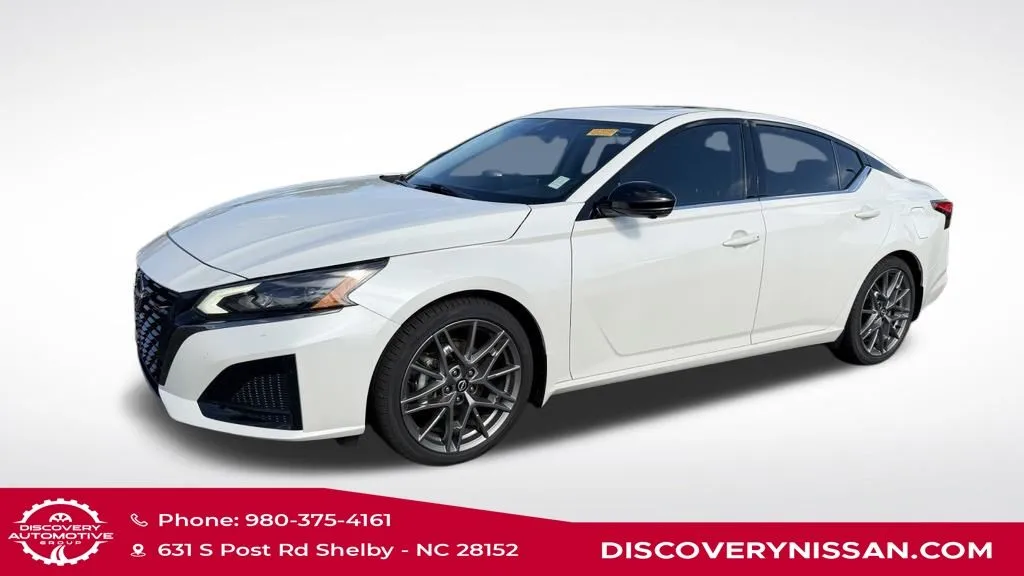 White 2024 Nissan Altima 2.0 SR for sale in Shelby, NC