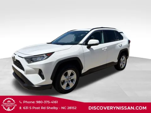 White 2020 Toyota RAV4 XLE for sale in Shelby, NC