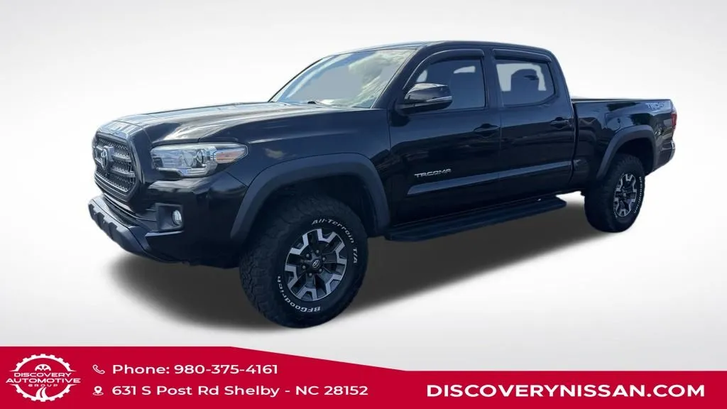 Black 2017 Toyota Tacoma TRD Off-Road for sale in Shelby, NC