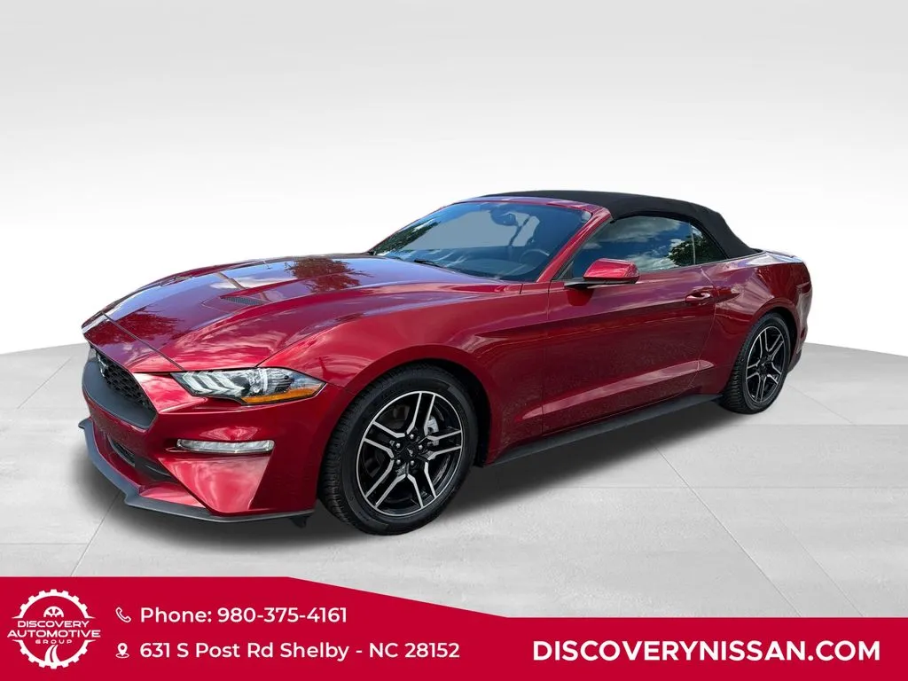 Red 2019 Ford Mustang EcoBoost for sale in Shelby, NC
