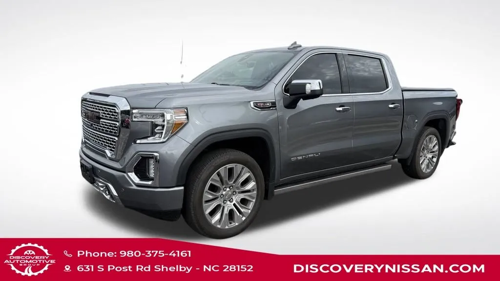 Silver 2022 GMC Sierra 1500 Limited Denali for sale in Shelby, NC