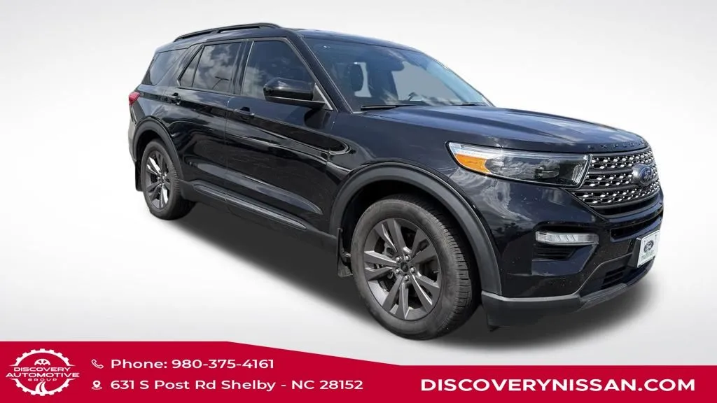 Black 2023 Ford Explorer XLT for sale in Shelby, NC