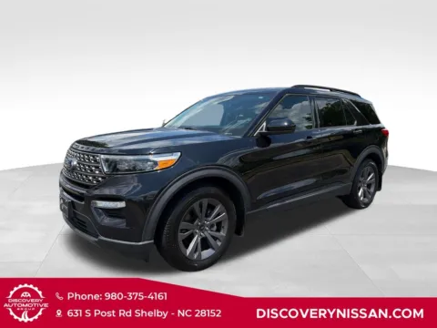 Black 2023 Ford Explorer XLT for sale in Shelby, NC