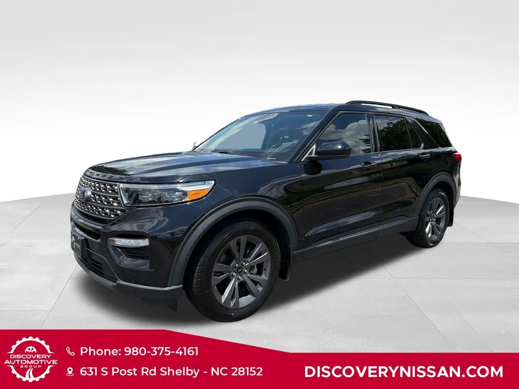 Black 2023 Ford Explorer XLT for sale in Shelby, NC