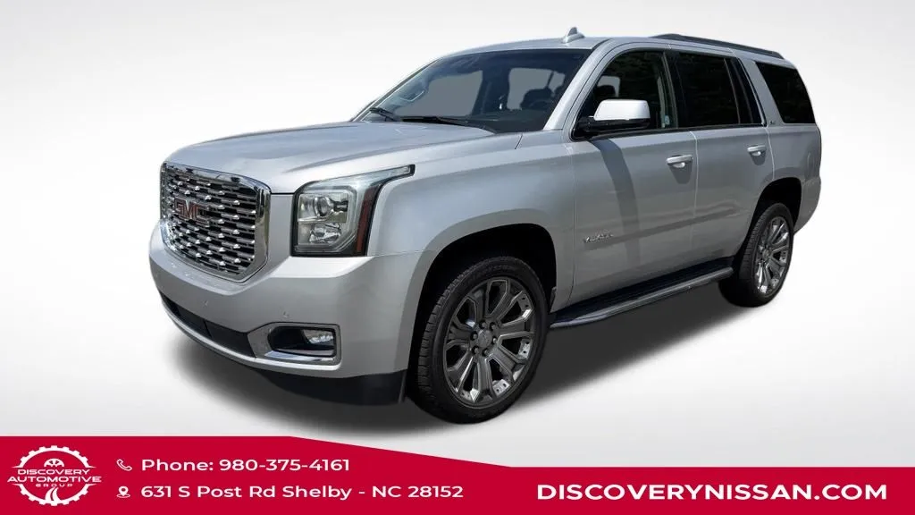 Silver 2018 GMC Yukon SLT for sale in Shelby, NC