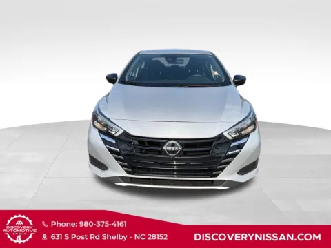 Photos of 2025 Nissan Versa 1.6 S for sale in Shelby, NC at Discovery Nissan
