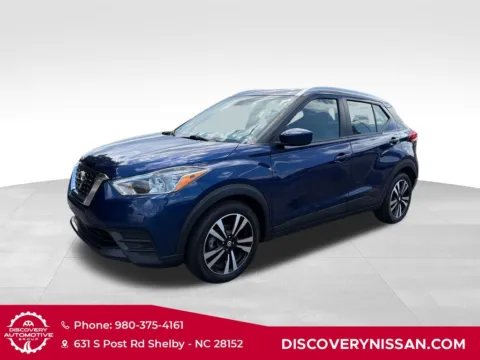 Blue 2020 Nissan Kicks SV for sale in Shelby, NC