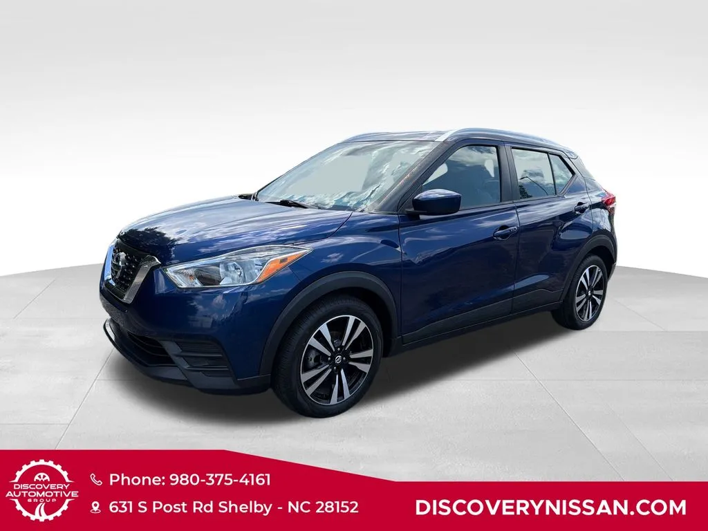 Blue 2020 Nissan Kicks SV for sale in Shelby, NC