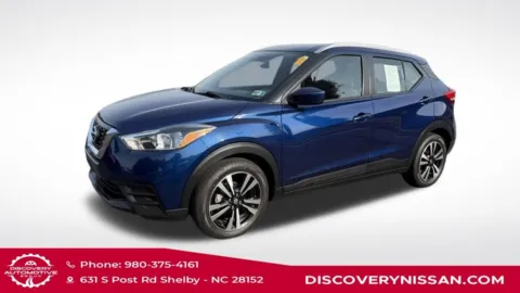 Blue 2020 Nissan Kicks SV for sale in Shelby, NC