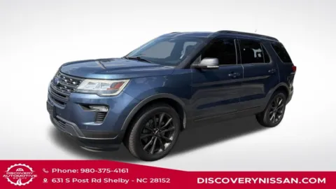 Blue 2018 Ford Explorer XLT for sale in Shelby, NC