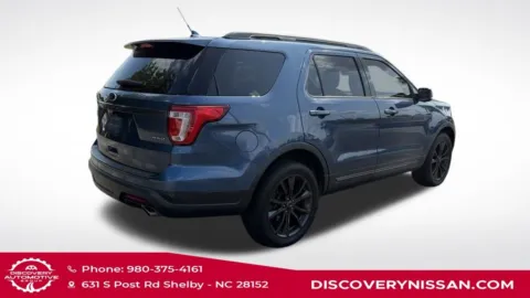 Another view of 2018 Ford Explorer XLT for sale in Shelby, NC at Discovery Nissan