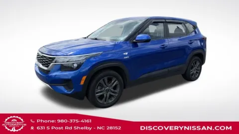 Blue 2023 Kia Seltos LX for sale in Shelby, NC