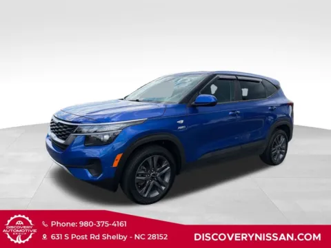 Blue 2023 Kia Seltos LX for sale in Shelby, NC