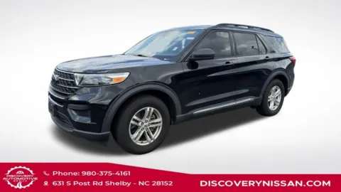 Black 2020 Ford Explorer XLT for sale in Shelby, NC