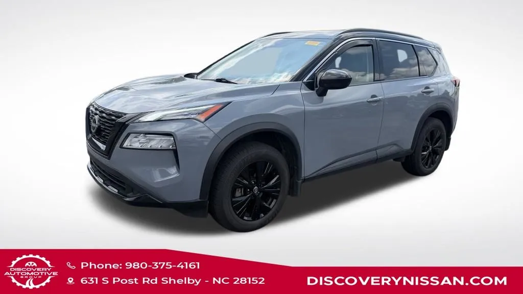 Gray 2023 Nissan Rogue SV for sale in Shelby, NC