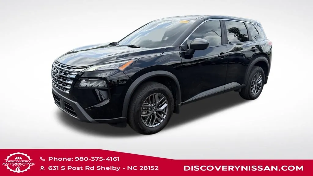 Black 2025 Nissan Rogue S for sale in Shelby, NC