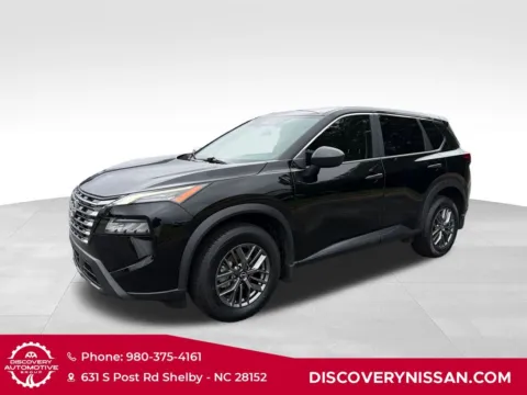 Black 2025 Nissan Rogue S for sale in Shelby, NC