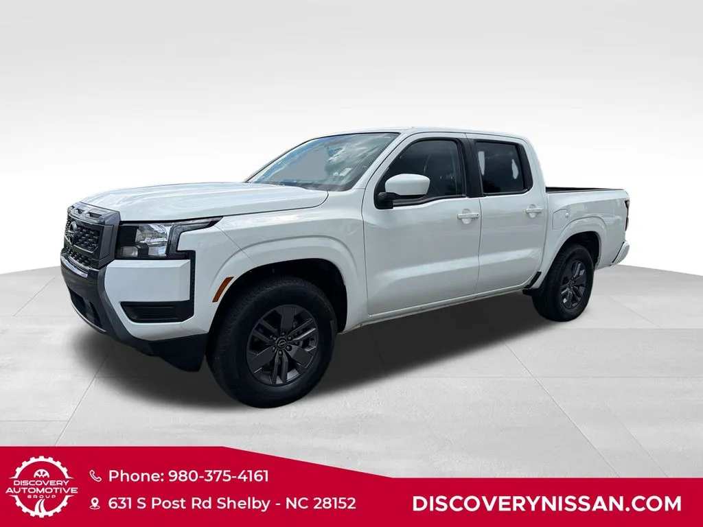 White 2025 Nissan Frontier SV for sale in Shelby, NC