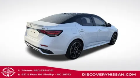 Another view of 2025 Nissan Sentra SR for sale in Shelby, NC at Discovery Nissan
