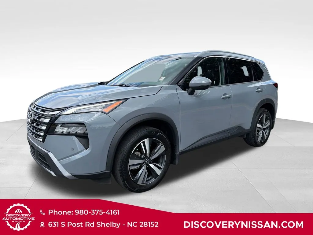 Gray 2024 Nissan Rogue SL for sale in Shelby, NC