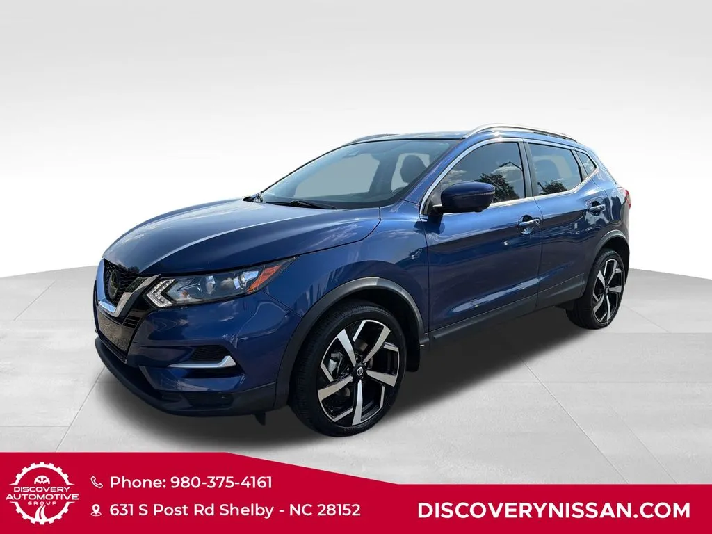 Blue 2022 Nissan Rogue Sport SL for sale in Shelby, NC